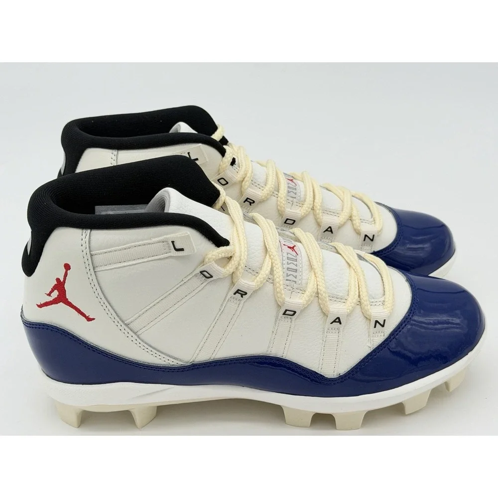 Size 9.5 - Nike Air Jordan 11 Retro MCS Rare Air Baseball HM7326-100 No Box Lid